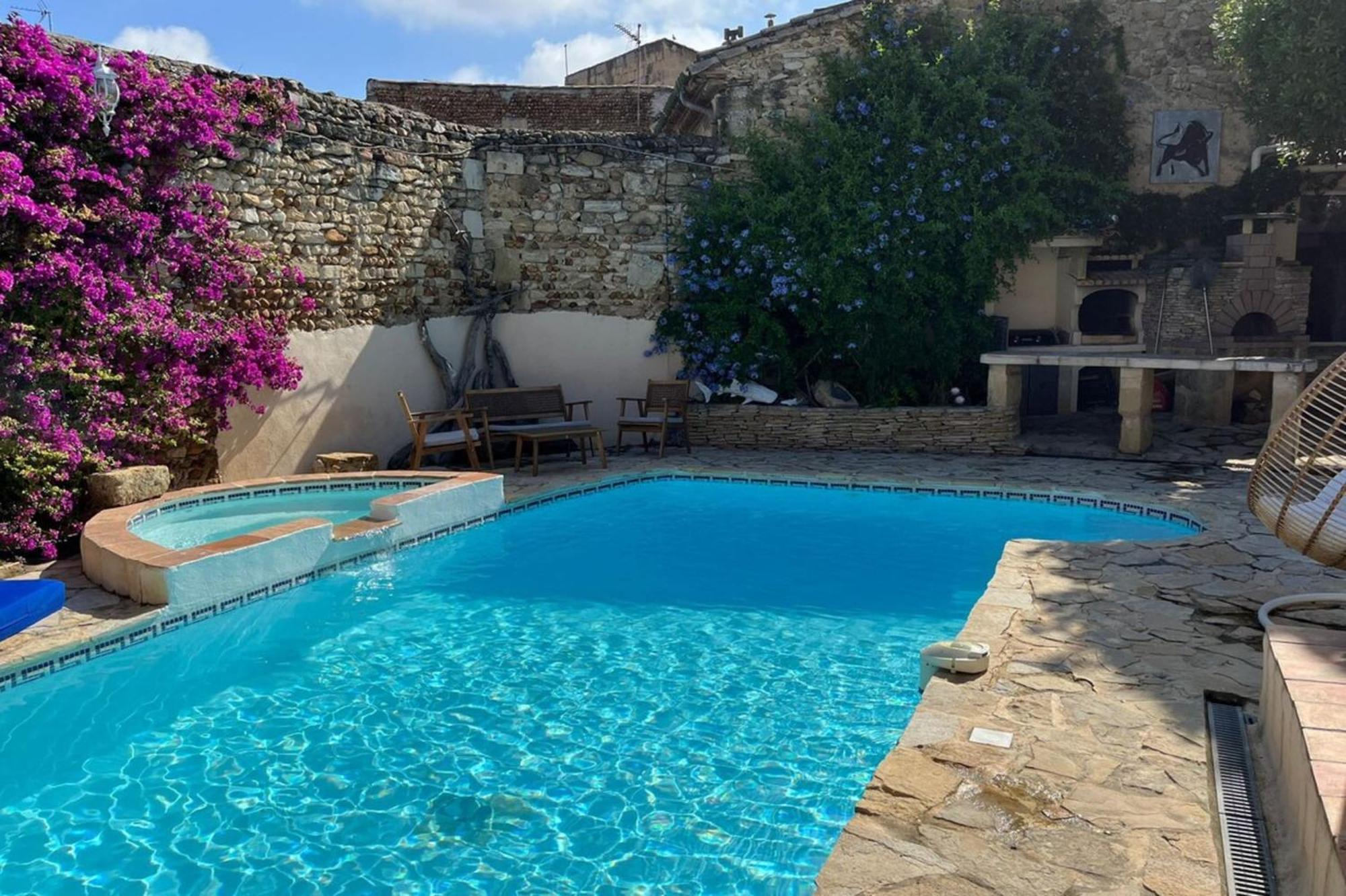 Casa Angel -Bohemian Villa With Swimming Pool And Air Conditioning! Vauvert Exterior foto