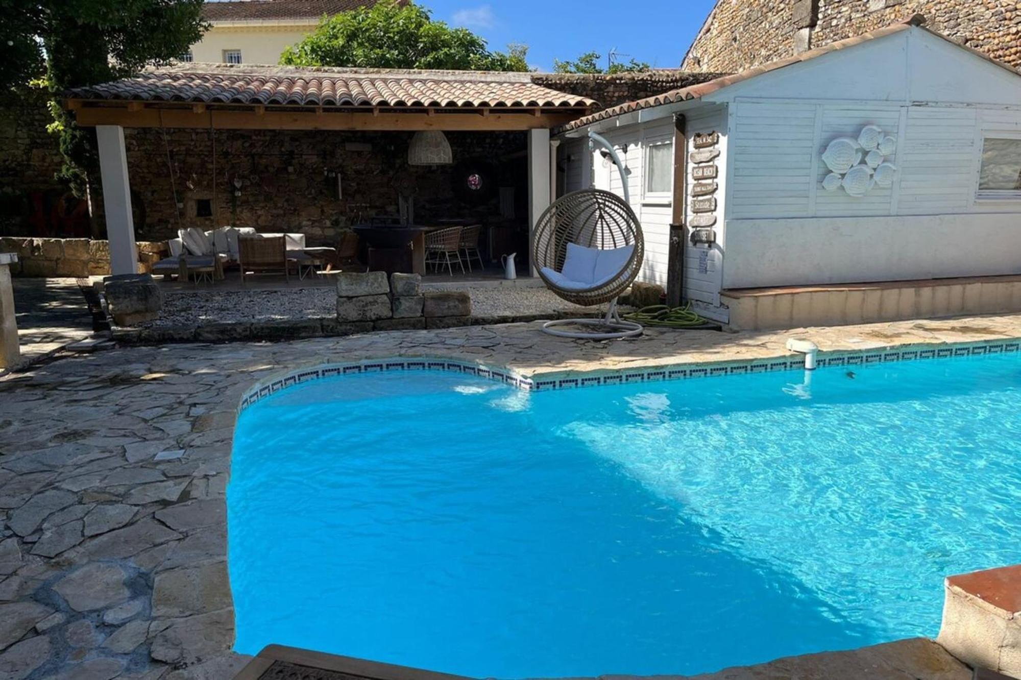 Casa Angel -Bohemian Villa With Swimming Pool And Air Conditioning! Vauvert Exterior foto